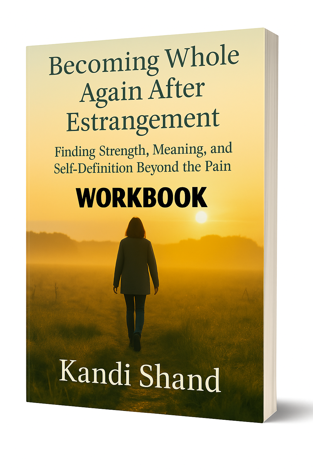 Becoming Whole Again After Estrangement  WORKBOOOK paperback