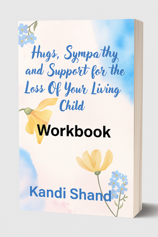 Hugs, Sympathy and Support for the Loss Of Your Living Child - WORKBOOK Paperback